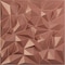 Ekena Millwork 19 5/8in. W x 19 5/8in. H Leto EnduraWall Decorative 3D Wall Panel Covers 2.67 Sq. Ft. WP20X20LTFCP - alternate 1